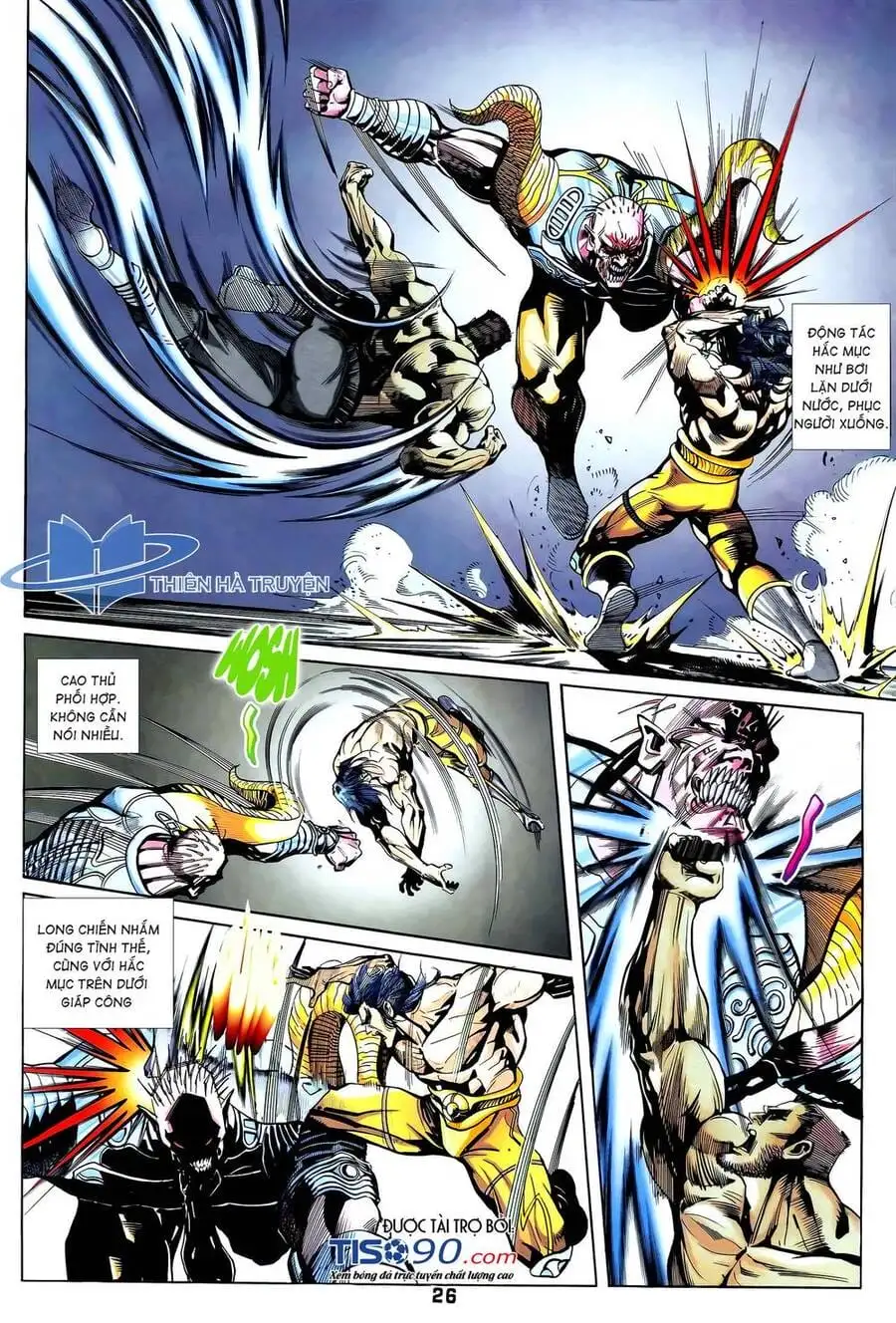 Truyện Tranh Long Hổ 5 Thế trang 8