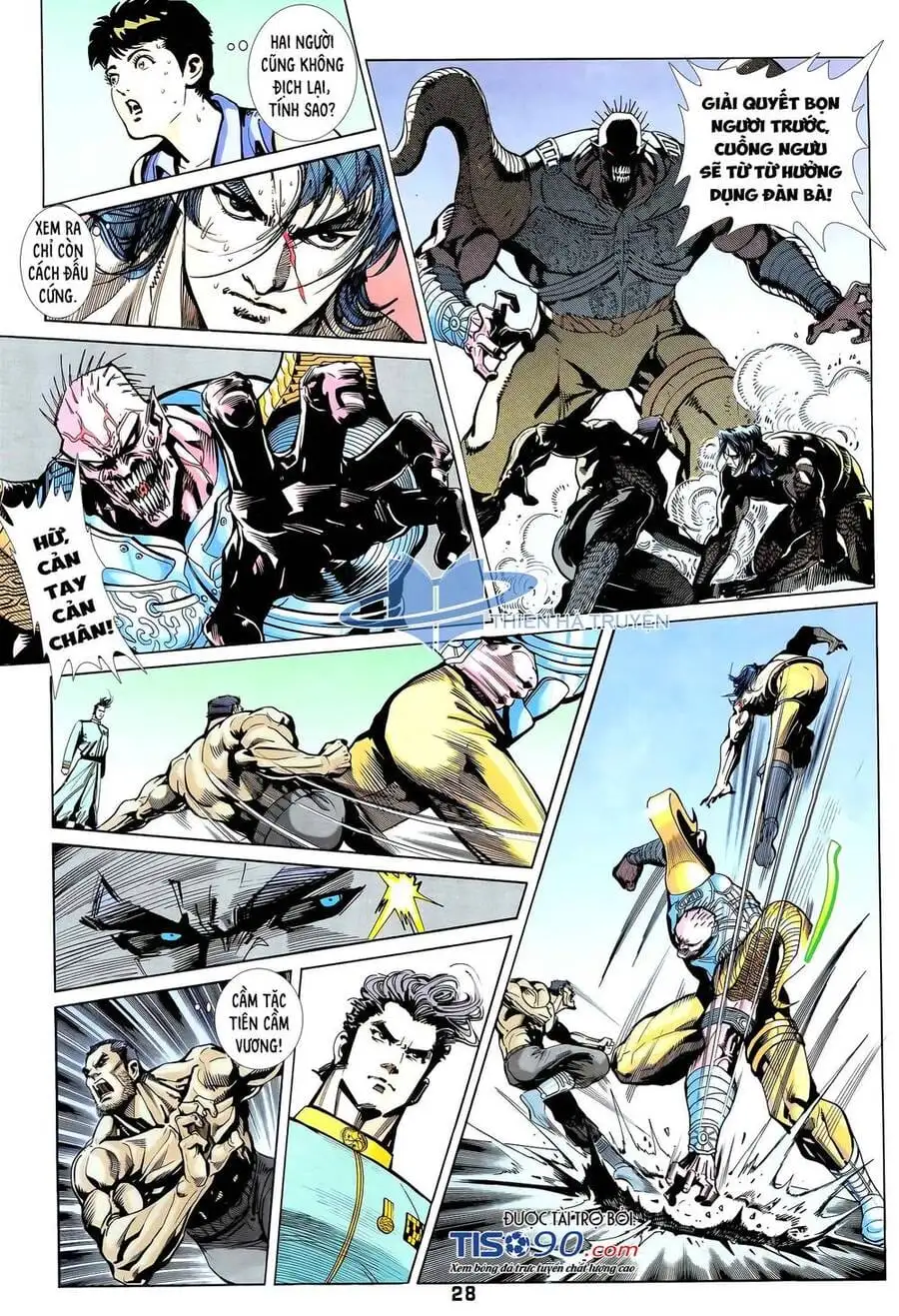 Truyện Tranh Long Hổ 5 Thế trang 8