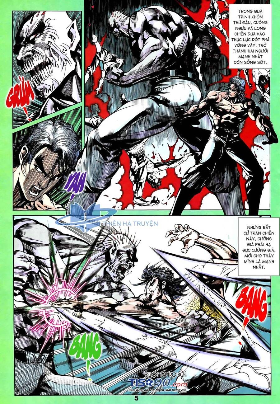 Truyện Tranh Long Hổ 5 Thế trang 8