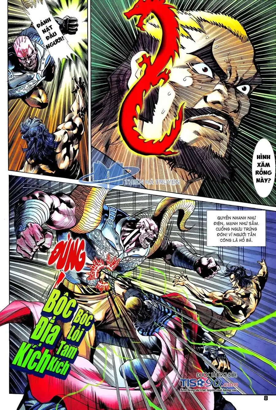 Truyện Tranh Long Hổ 5 Thế trang 8