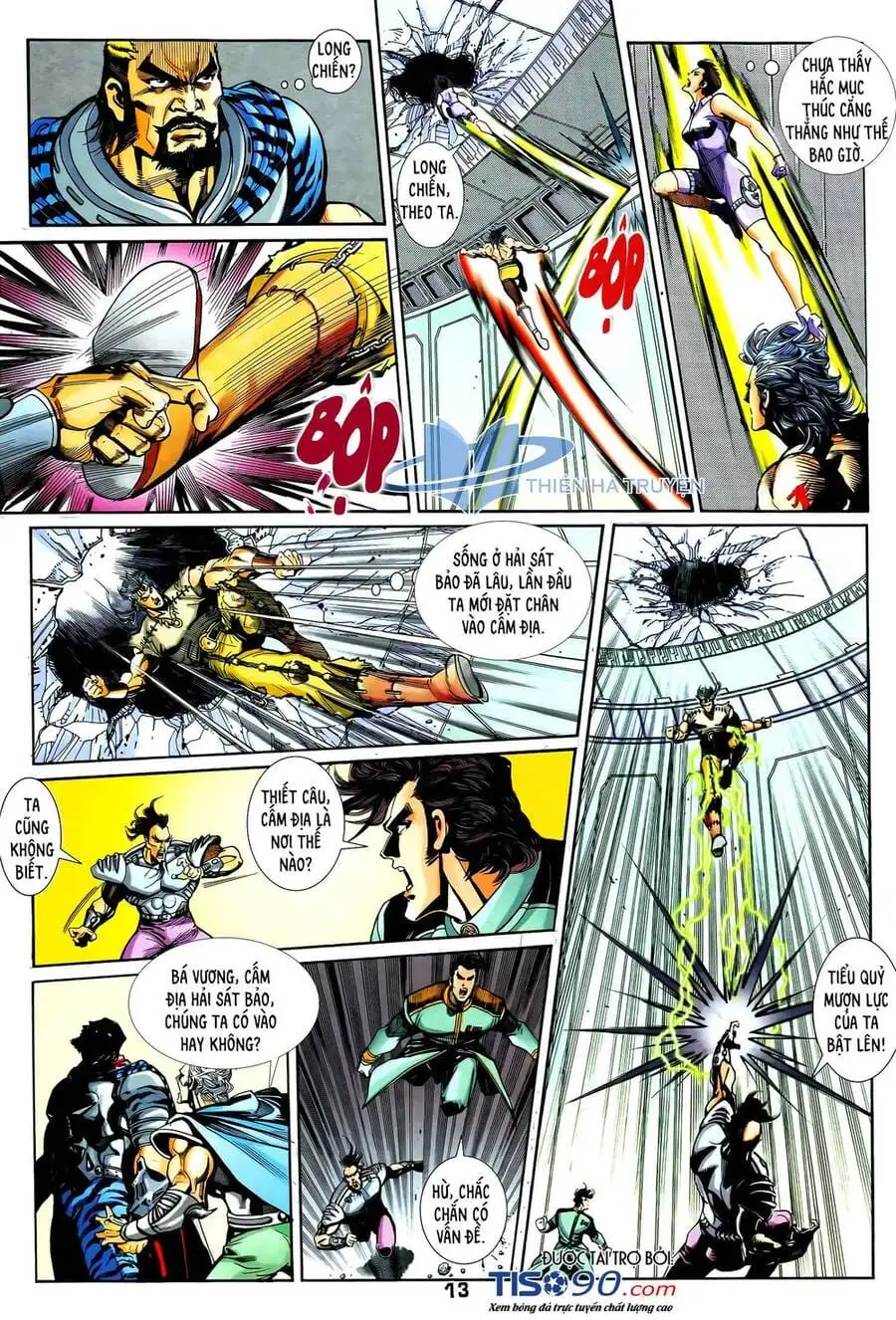Truyện Tranh Long Hổ 5 Thế trang 8