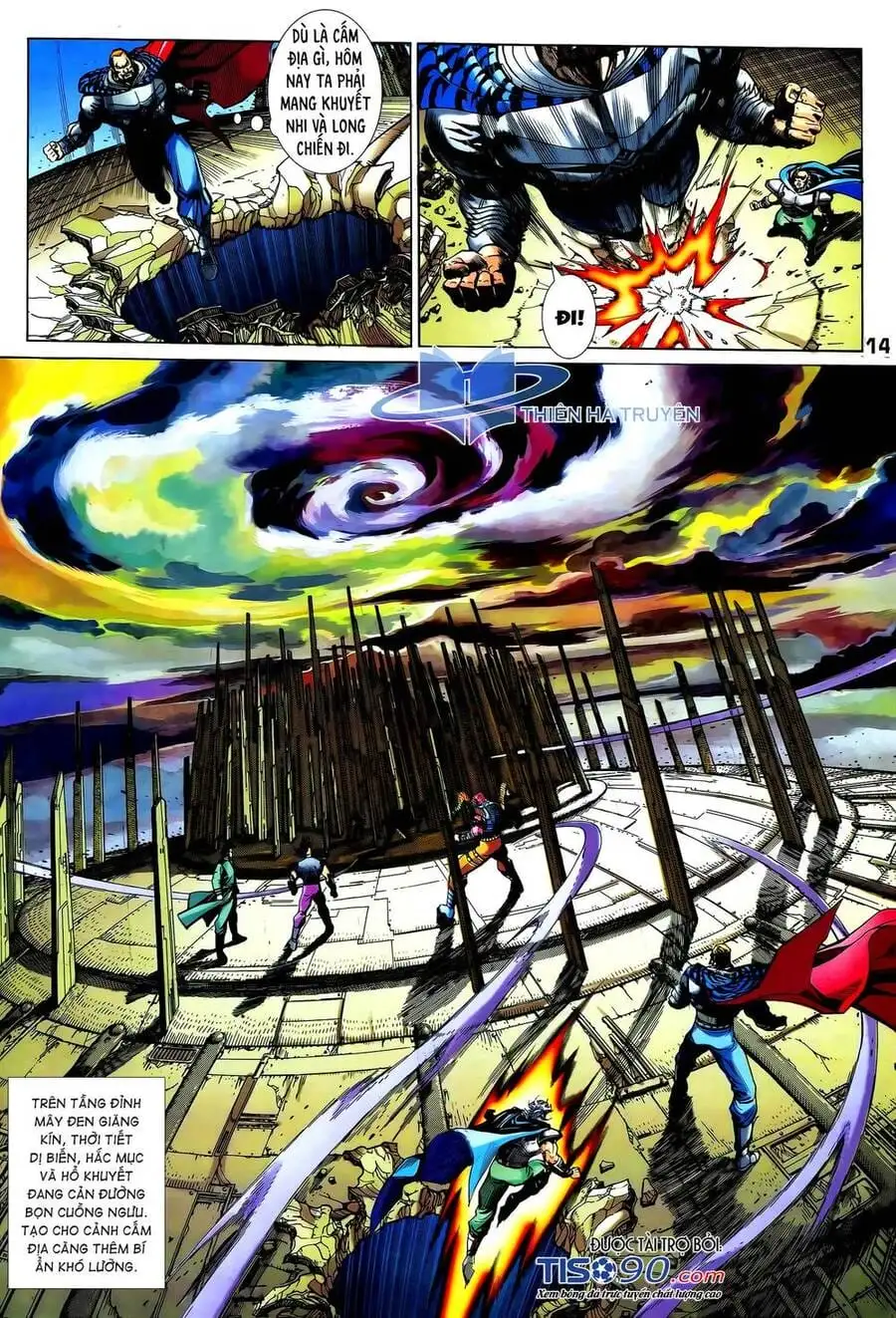 Truyện Tranh Long Hổ 5 Thế trang 8