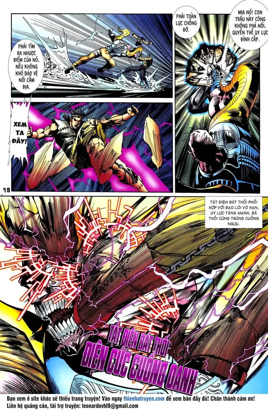 Truyện Tranh Long Hổ 5 Thế trang 8