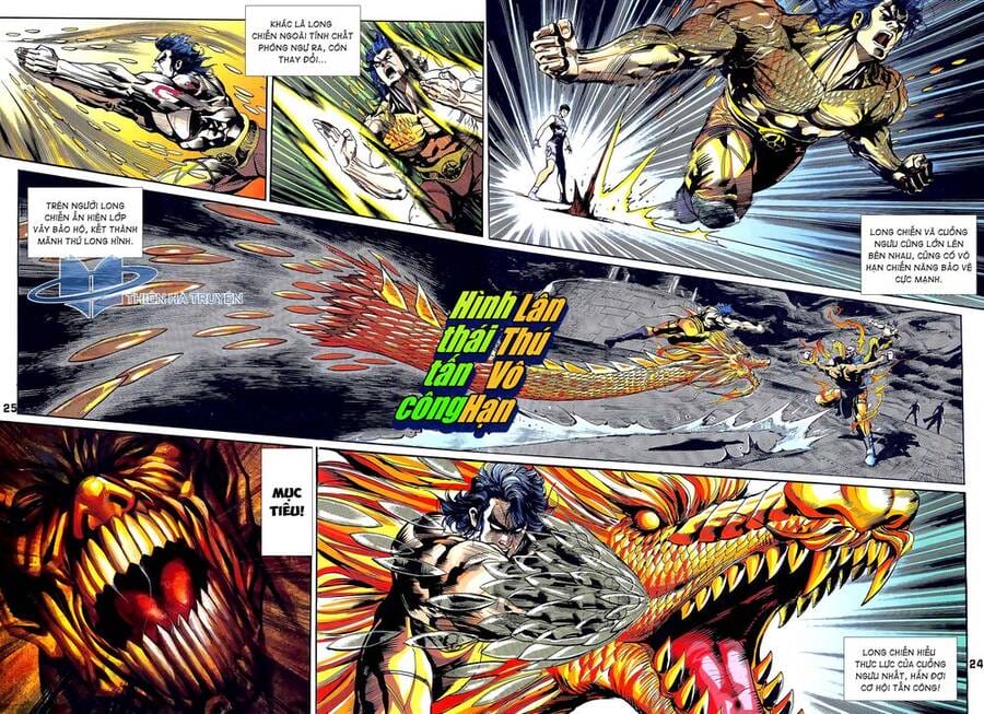 Truyện Tranh Long Hổ 5 Thế trang 8