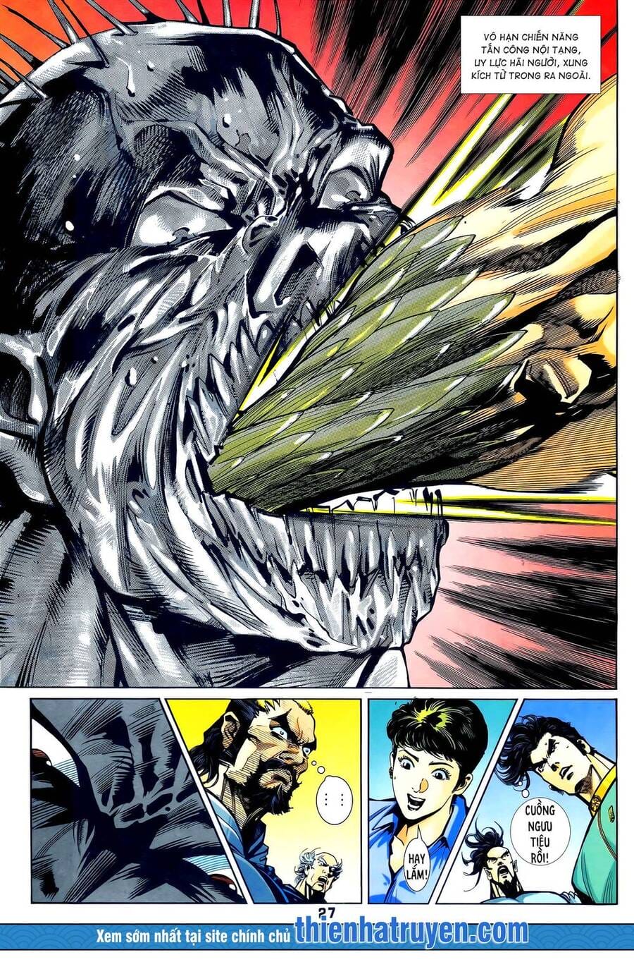 Truyện Tranh Long Hổ 5 Thế trang 8