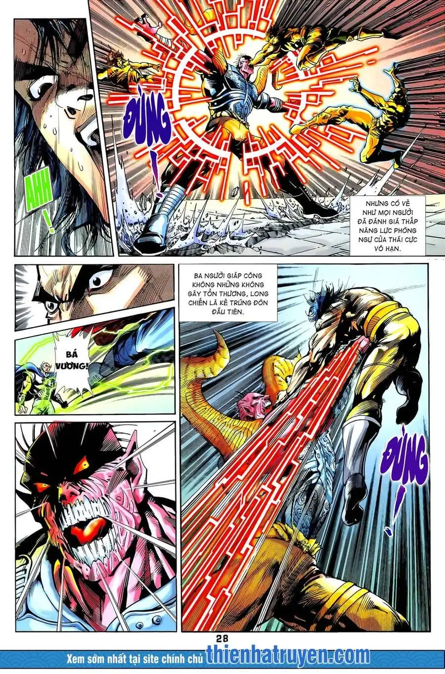 Truyện Tranh Long Hổ 5 Thế trang 8