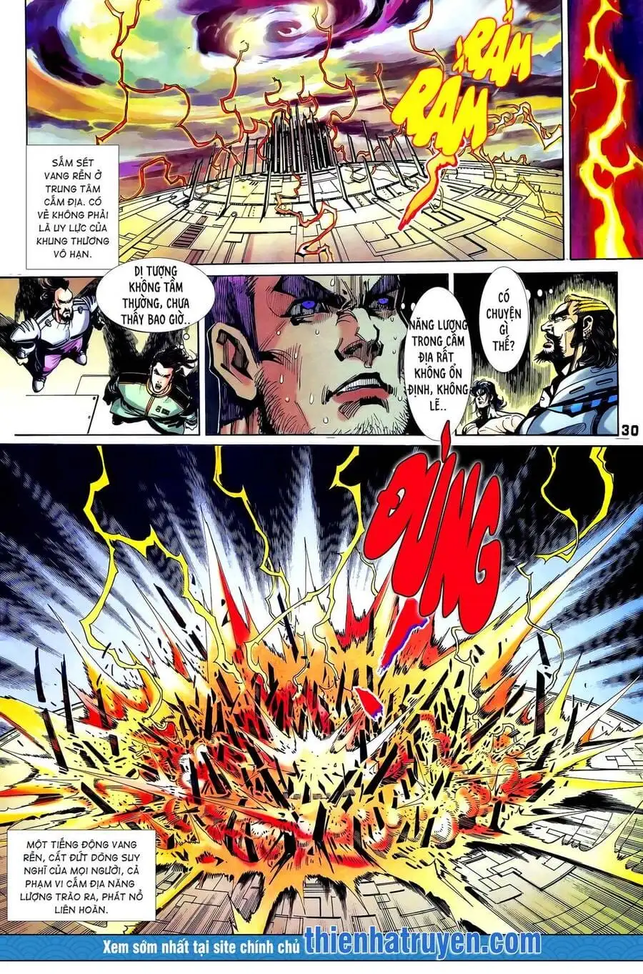 Truyện Tranh Long Hổ 5 Thế trang 8