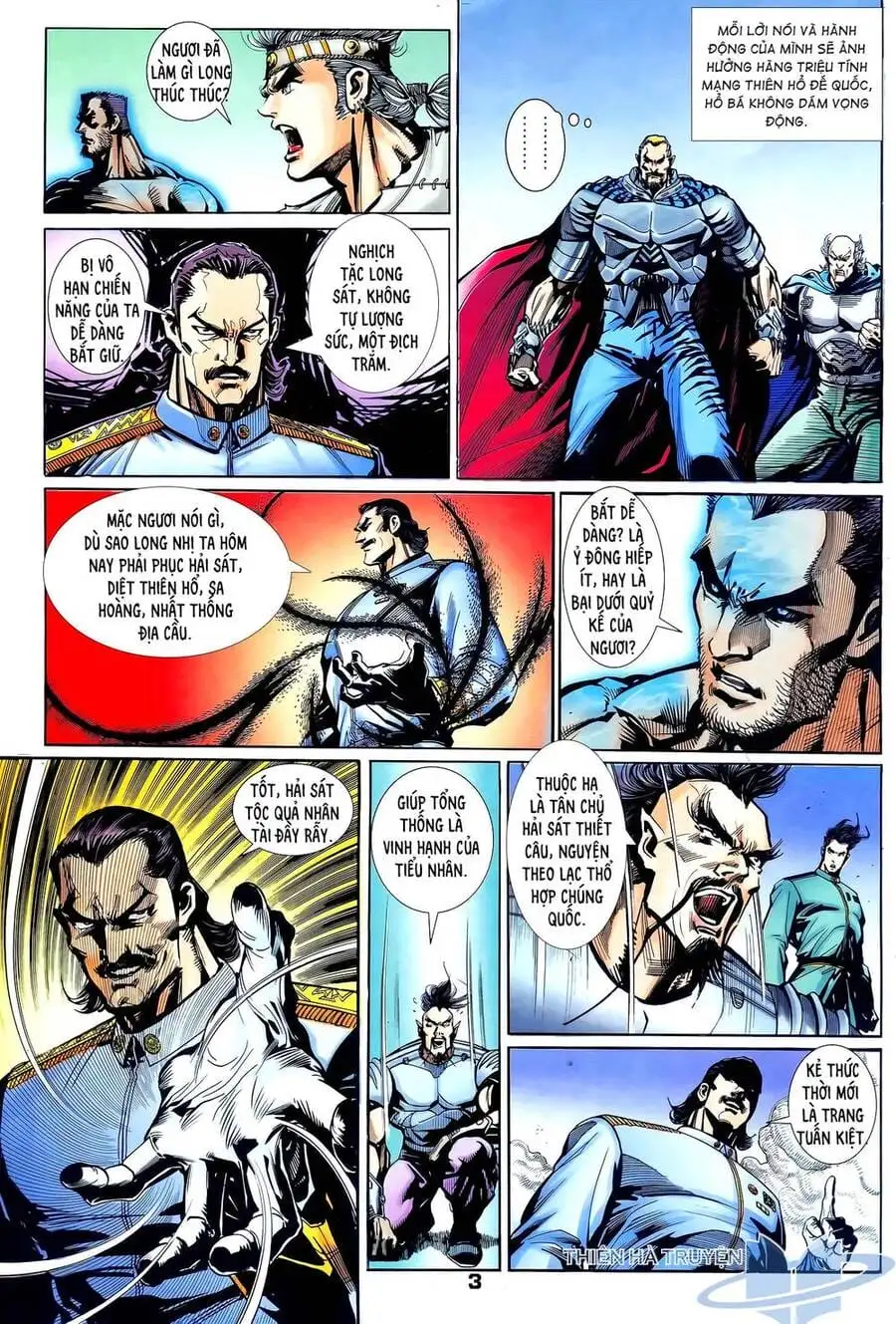 Truyện Tranh Long Hổ 5 Thế trang 8