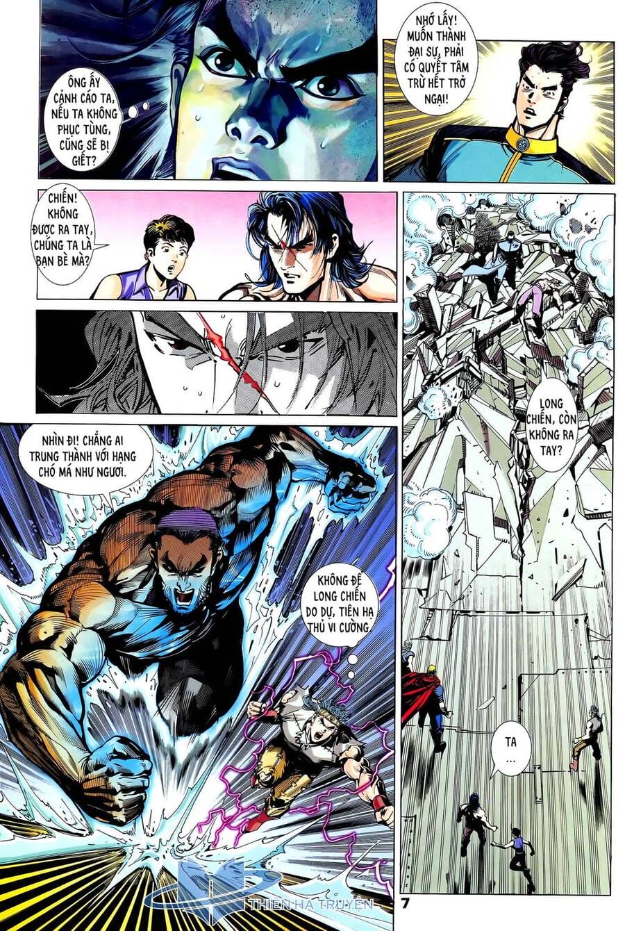 Truyện Tranh Long Hổ 5 Thế trang 8