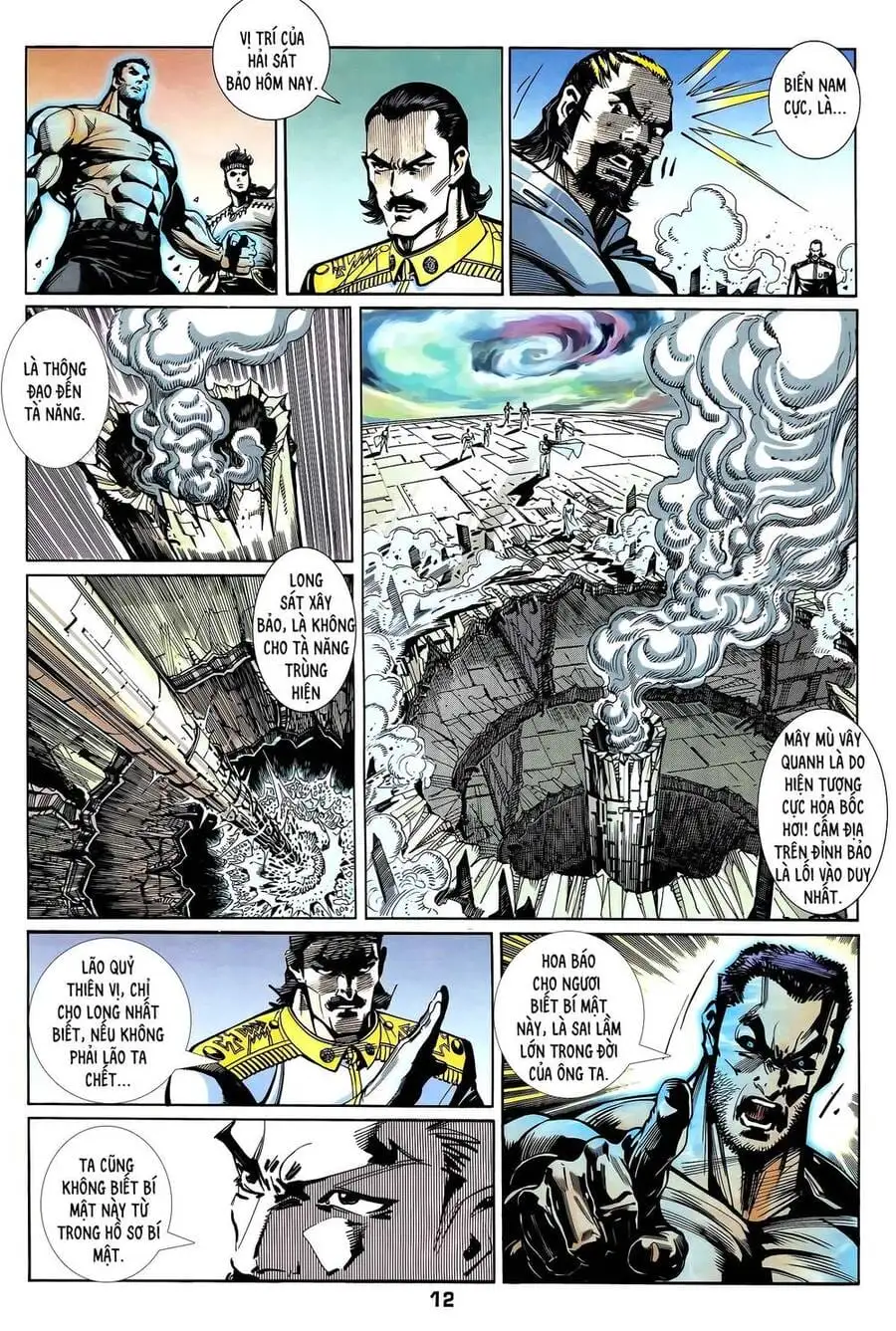 Truyện Tranh Long Hổ 5 Thế trang 8
