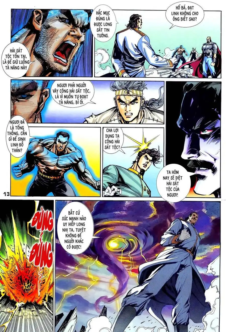 Truyện Tranh Long Hổ 5 Thế trang 8