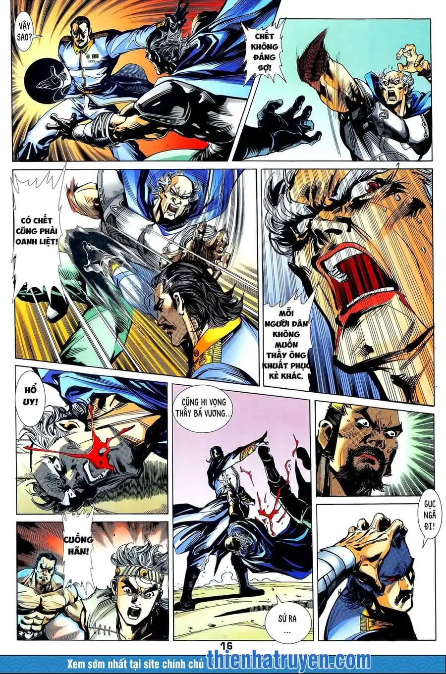Truyện Tranh Long Hổ 5 Thế trang 8