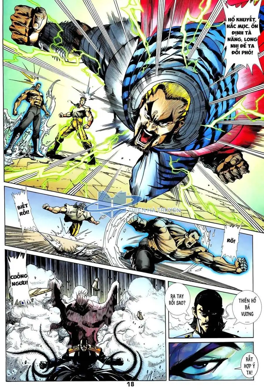 Truyện Tranh Long Hổ 5 Thế trang 8