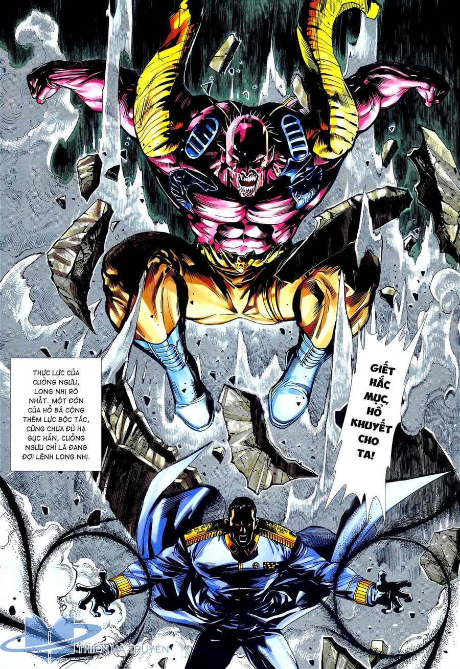 Truyện Tranh Long Hổ 5 Thế trang 8