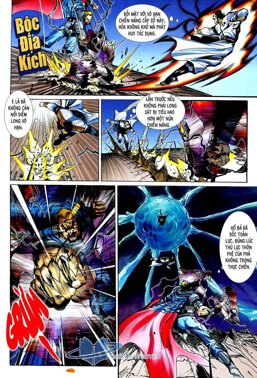 Truyện Tranh Long Hổ 5 Thế trang 8