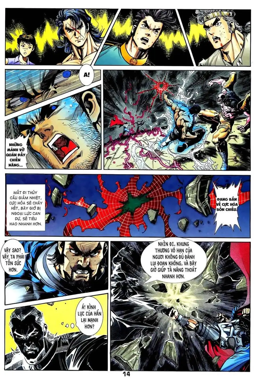 Truyện Tranh Long Hổ 5 Thế trang 8