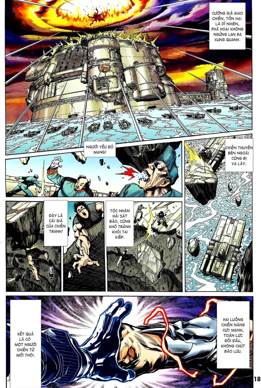 Truyện Tranh Long Hổ 5 Thế trang 8