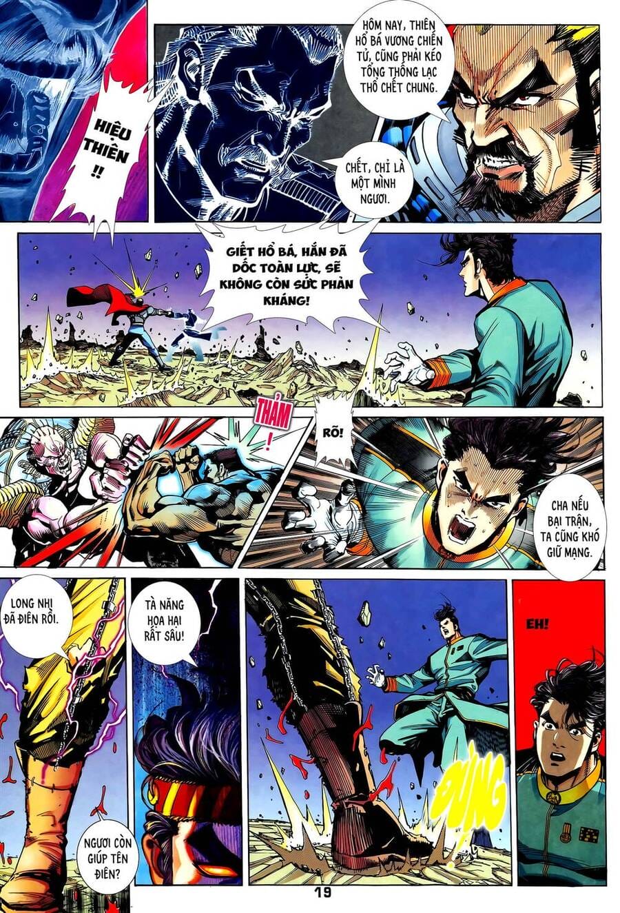 Truyện Tranh Long Hổ 5 Thế trang 8