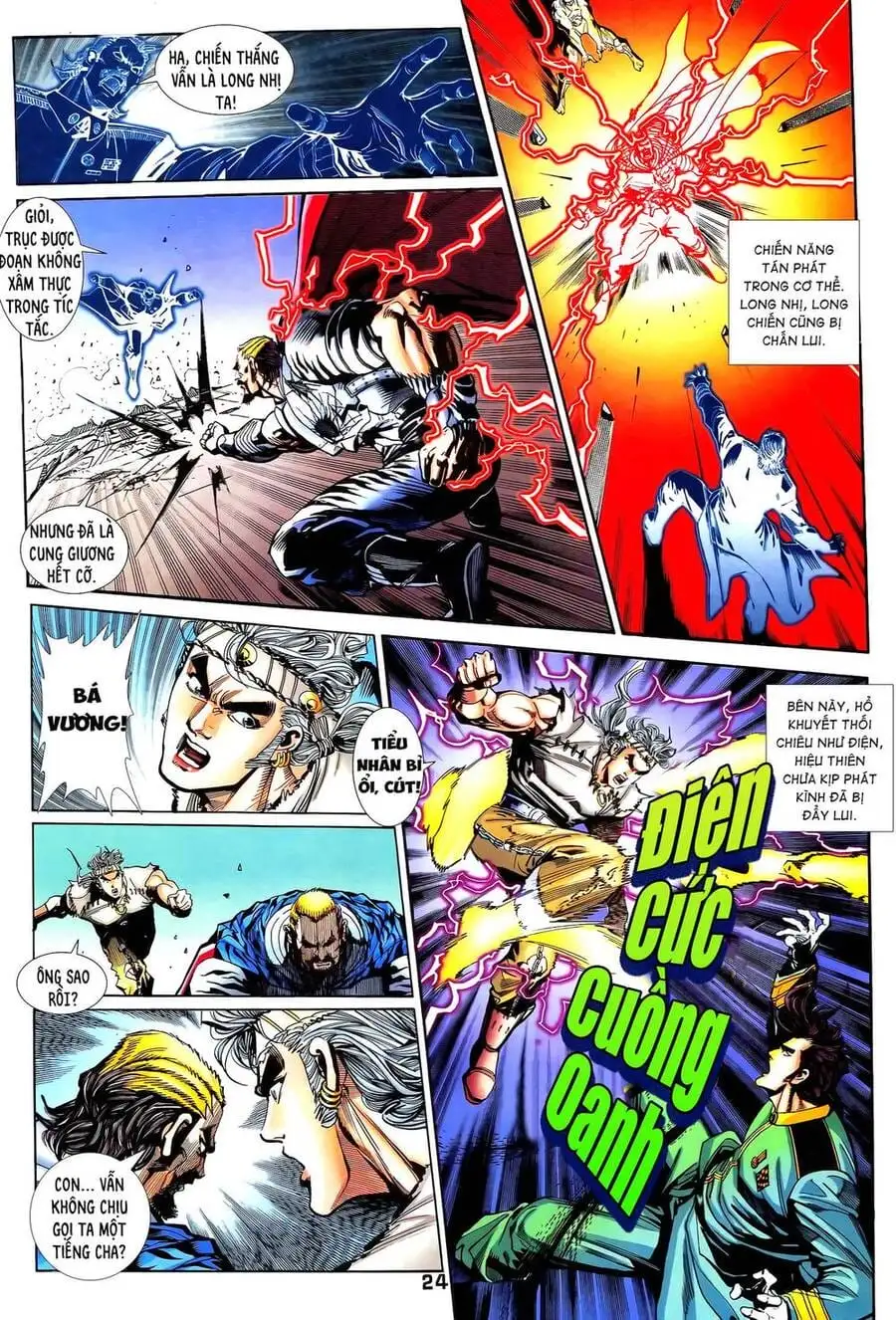 Truyện Tranh Long Hổ 5 Thế trang 8