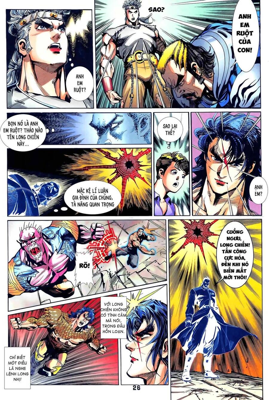 Truyện Tranh Long Hổ 5 Thế trang 8