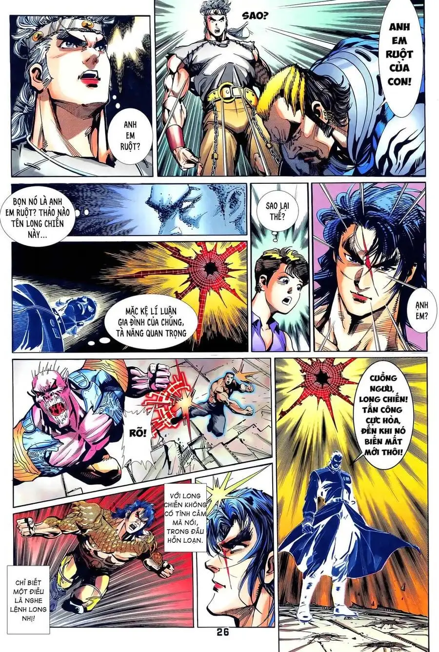 Truyện Tranh Long Hổ 5 Thế trang 8