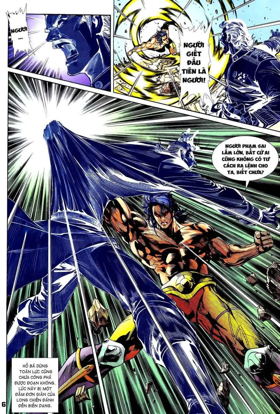 Truyện Tranh Long Hổ 5 Thế trang 8