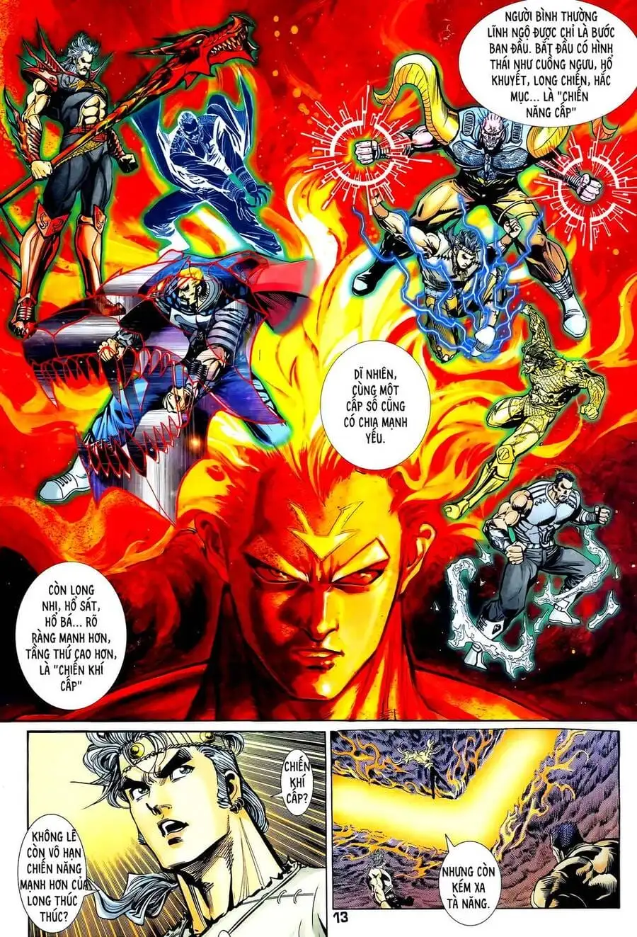 Truyện Tranh Long Hổ 5 Thế trang 8