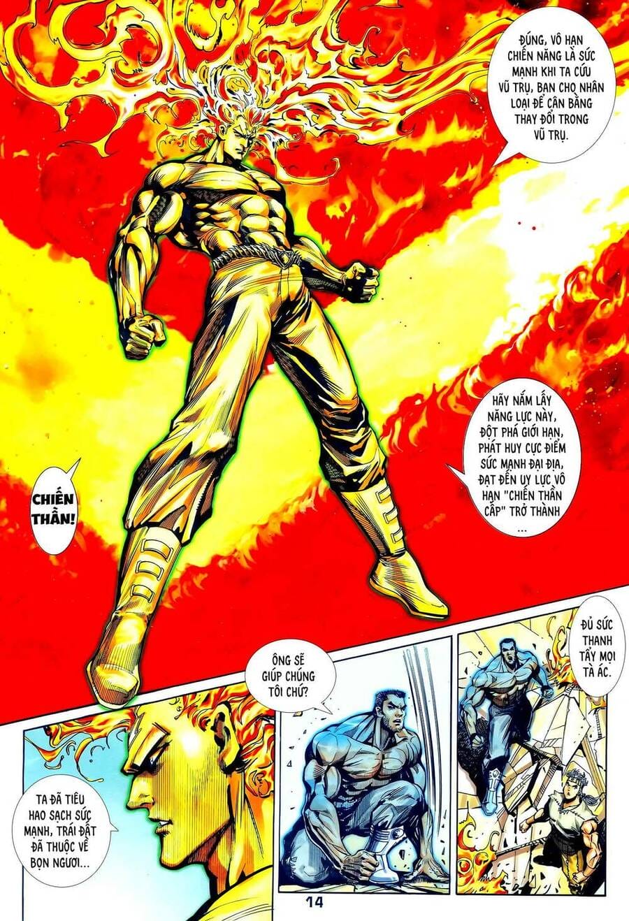 Truyện Tranh Long Hổ 5 Thế trang 8