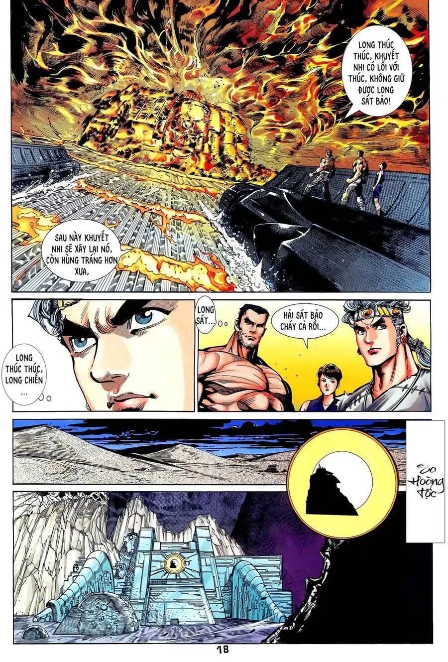 Truyện Tranh Long Hổ 5 Thế trang 8