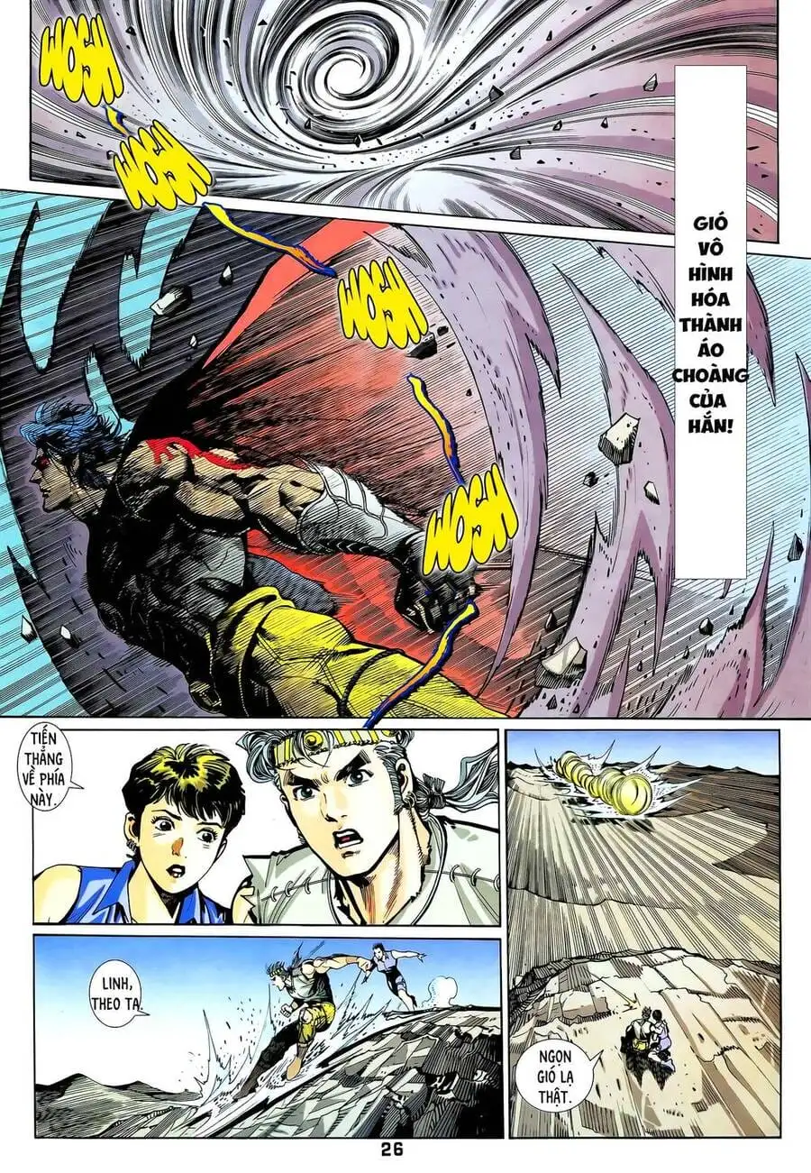 Truyện Tranh Long Hổ 5 Thế trang 8