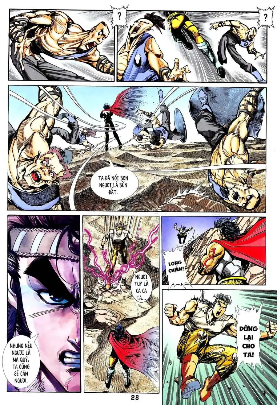 Truyện Tranh Long Hổ 5 Thế trang 8