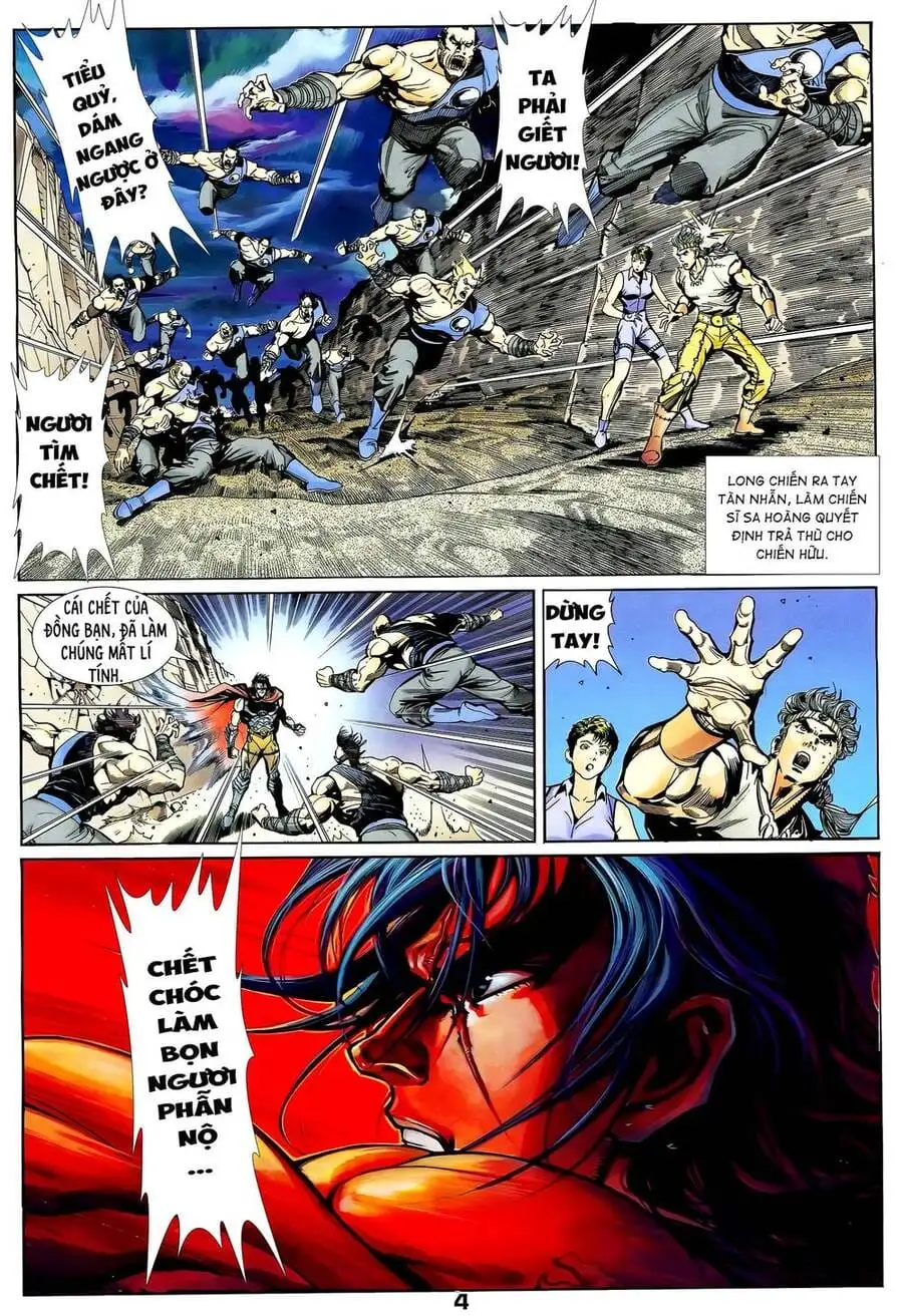 Truyện Tranh Long Hổ 5 Thế trang 8