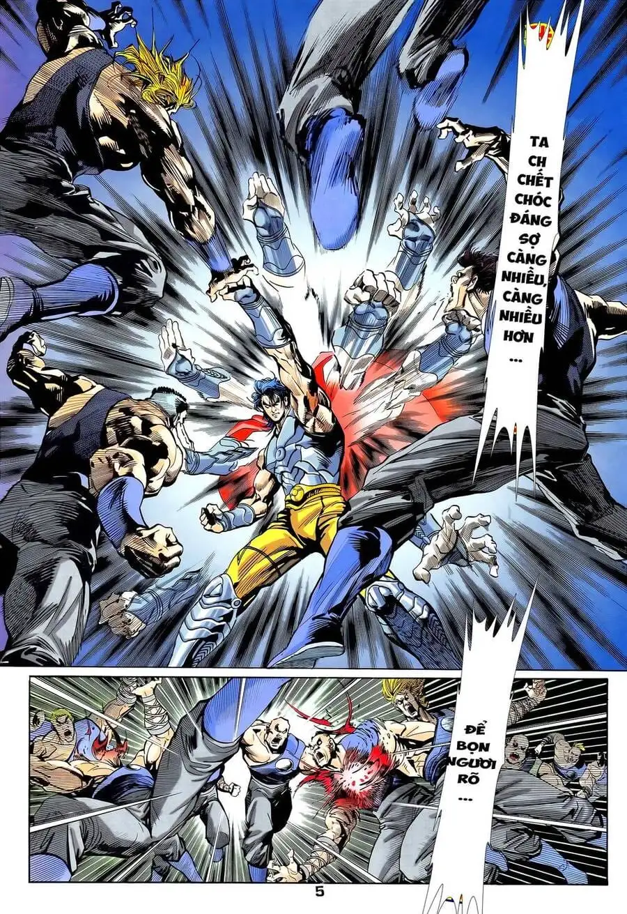Truyện Tranh Long Hổ 5 Thế trang 8