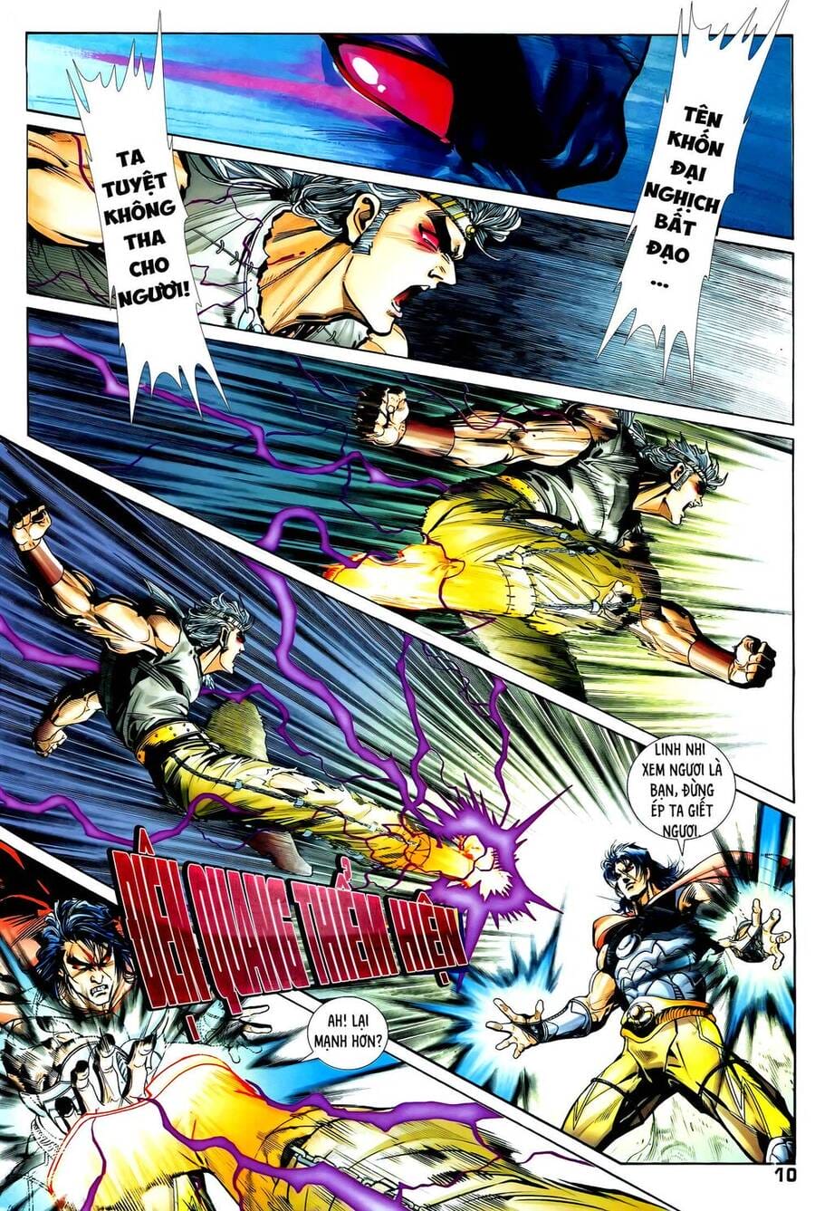 Truyện Tranh Long Hổ 5 Thế trang 8
