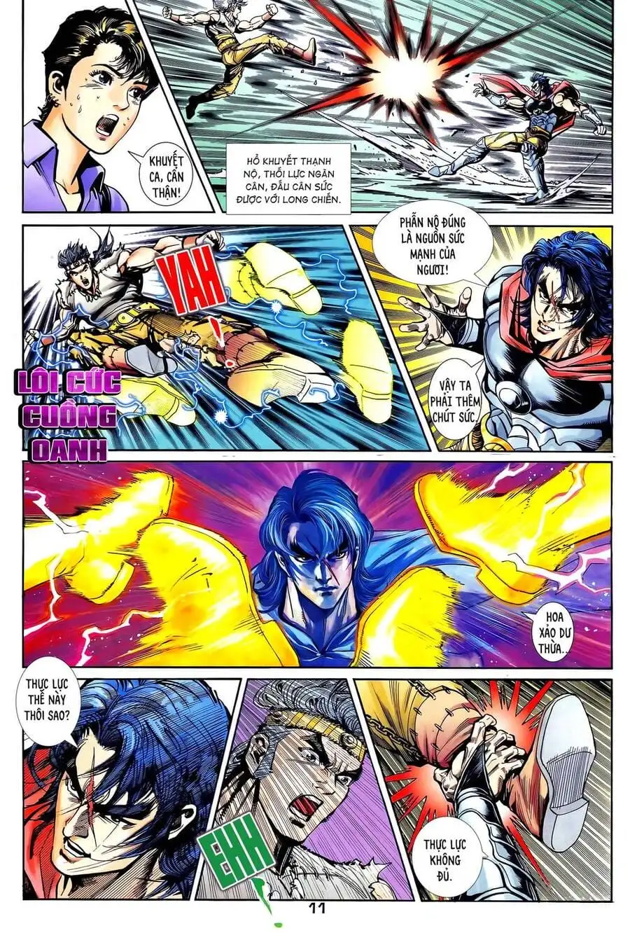 Truyện Tranh Long Hổ 5 Thế trang 8