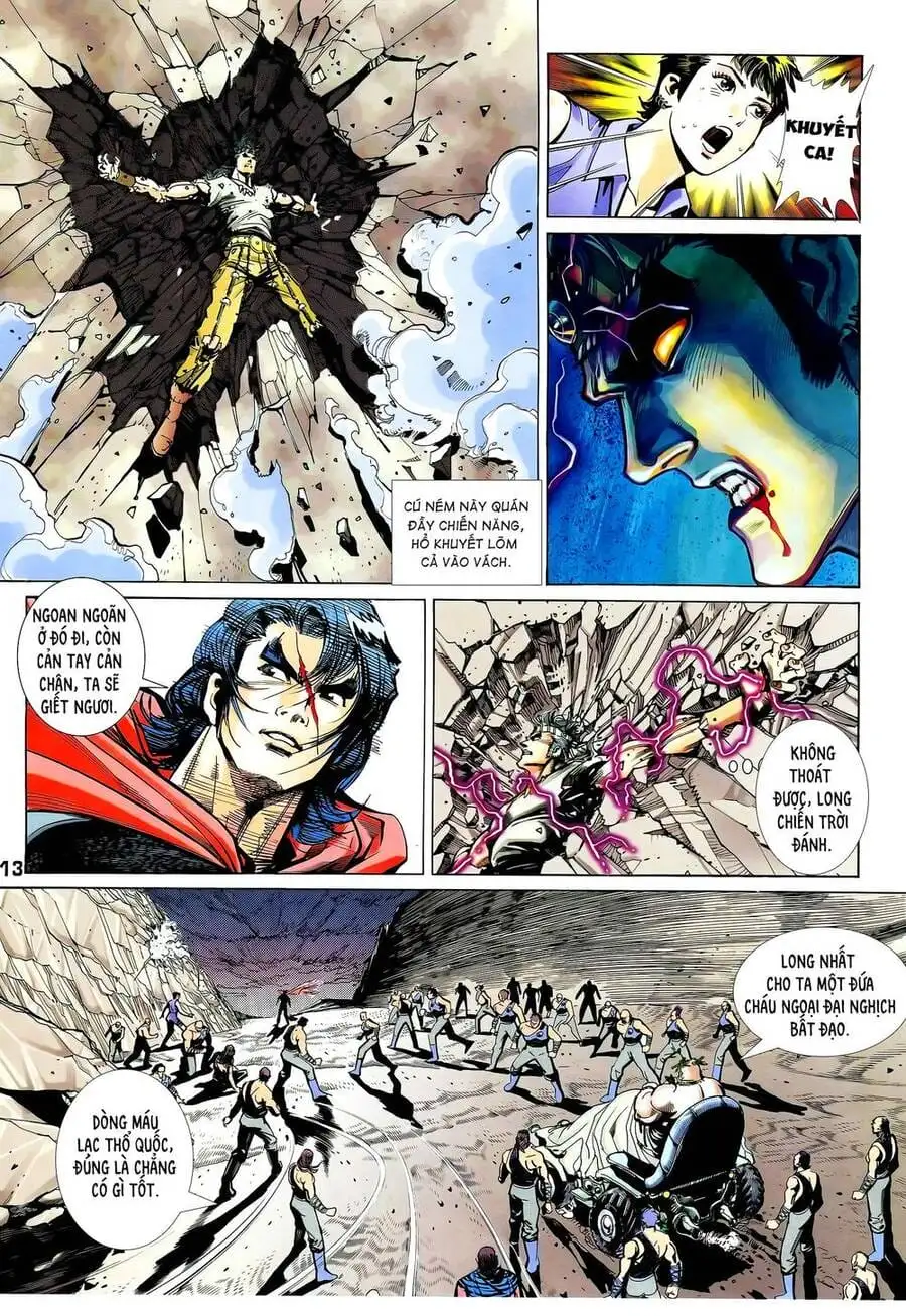 Truyện Tranh Long Hổ 5 Thế trang 8