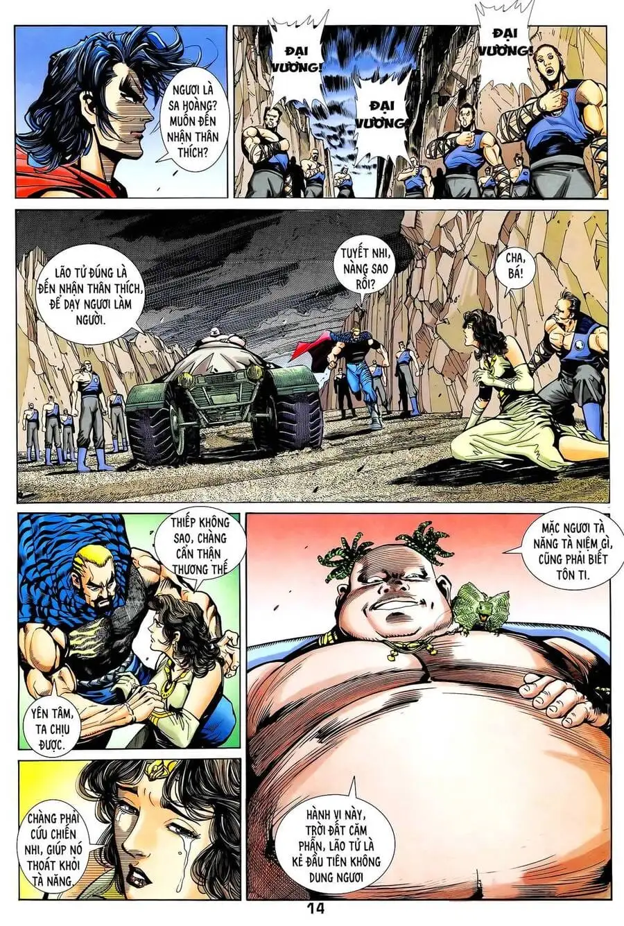 Truyện Tranh Long Hổ 5 Thế trang 8