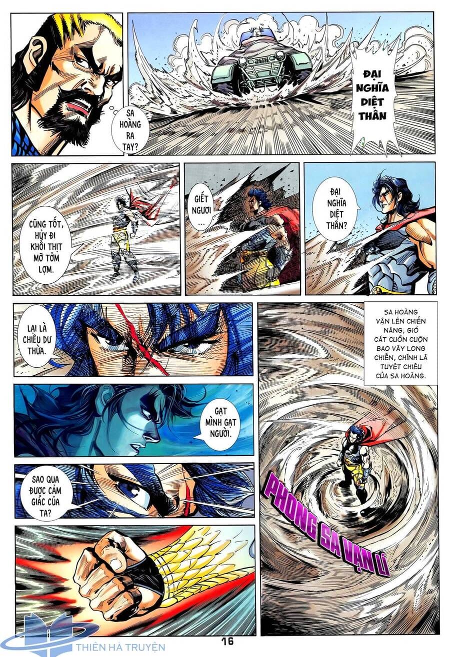 Truyện Tranh Long Hổ 5 Thế trang 8