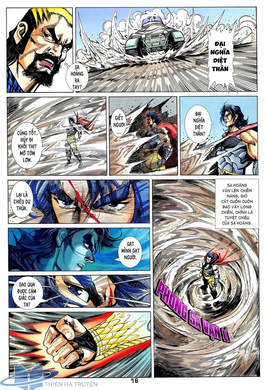 Truyện Tranh Long Hổ 5 Thế trang 8