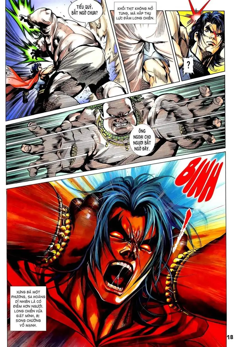 Truyện Tranh Long Hổ 5 Thế trang 8