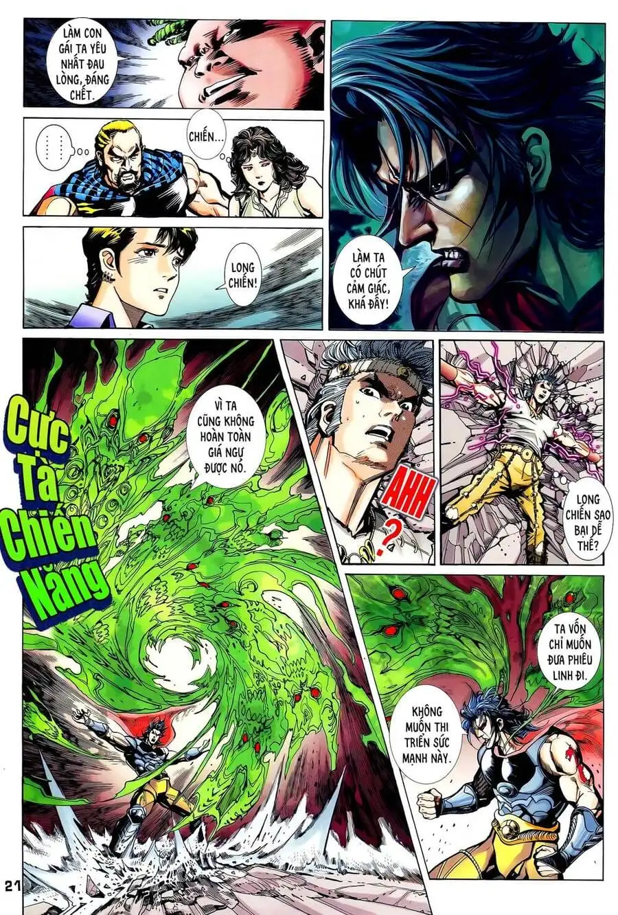 Truyện Tranh Long Hổ 5 Thế trang 8