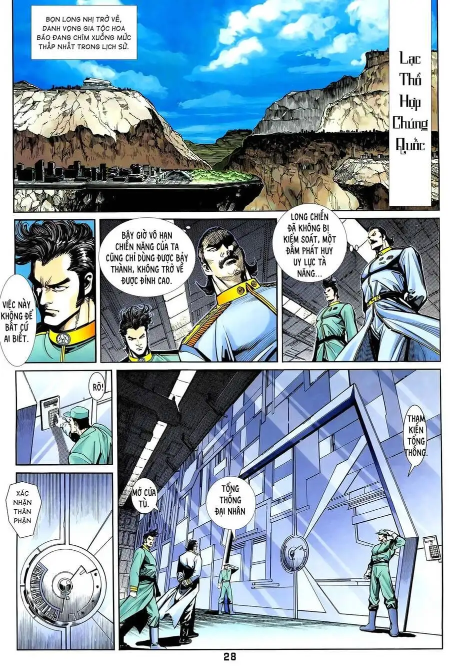Truyện Tranh Long Hổ 5 Thế trang 8