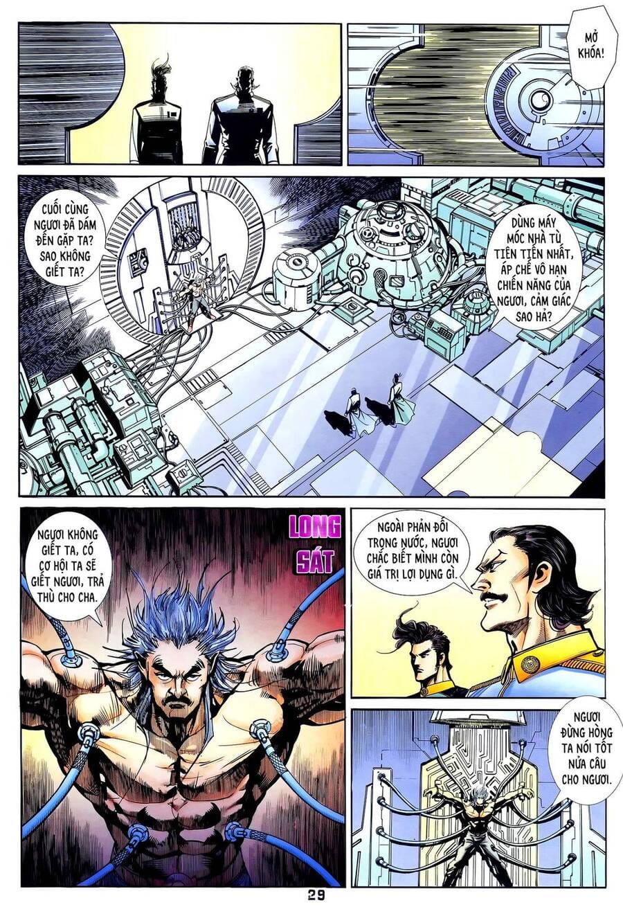 Truyện Tranh Long Hổ 5 Thế trang 8