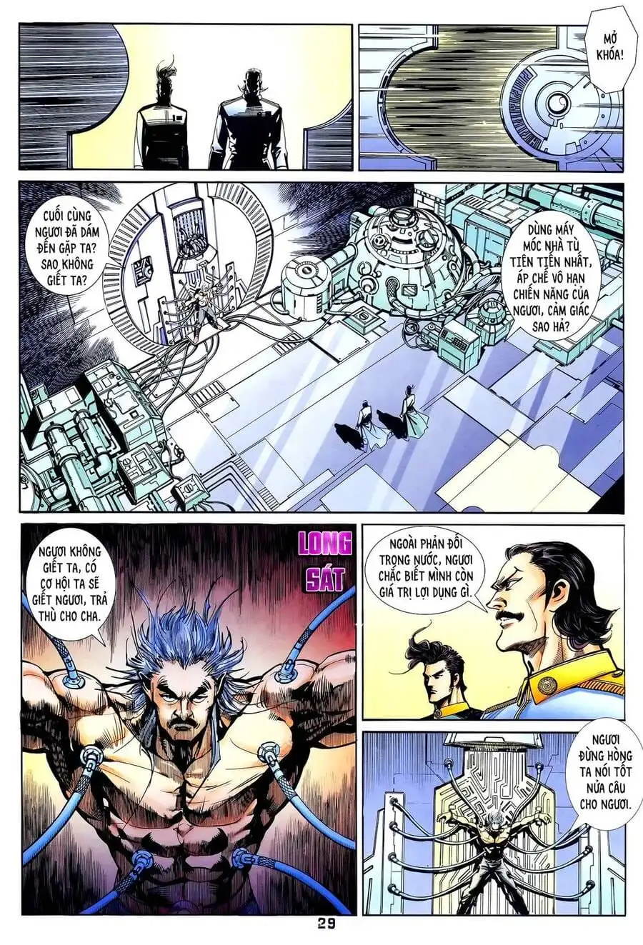 Truyện Tranh Long Hổ 5 Thế trang 8