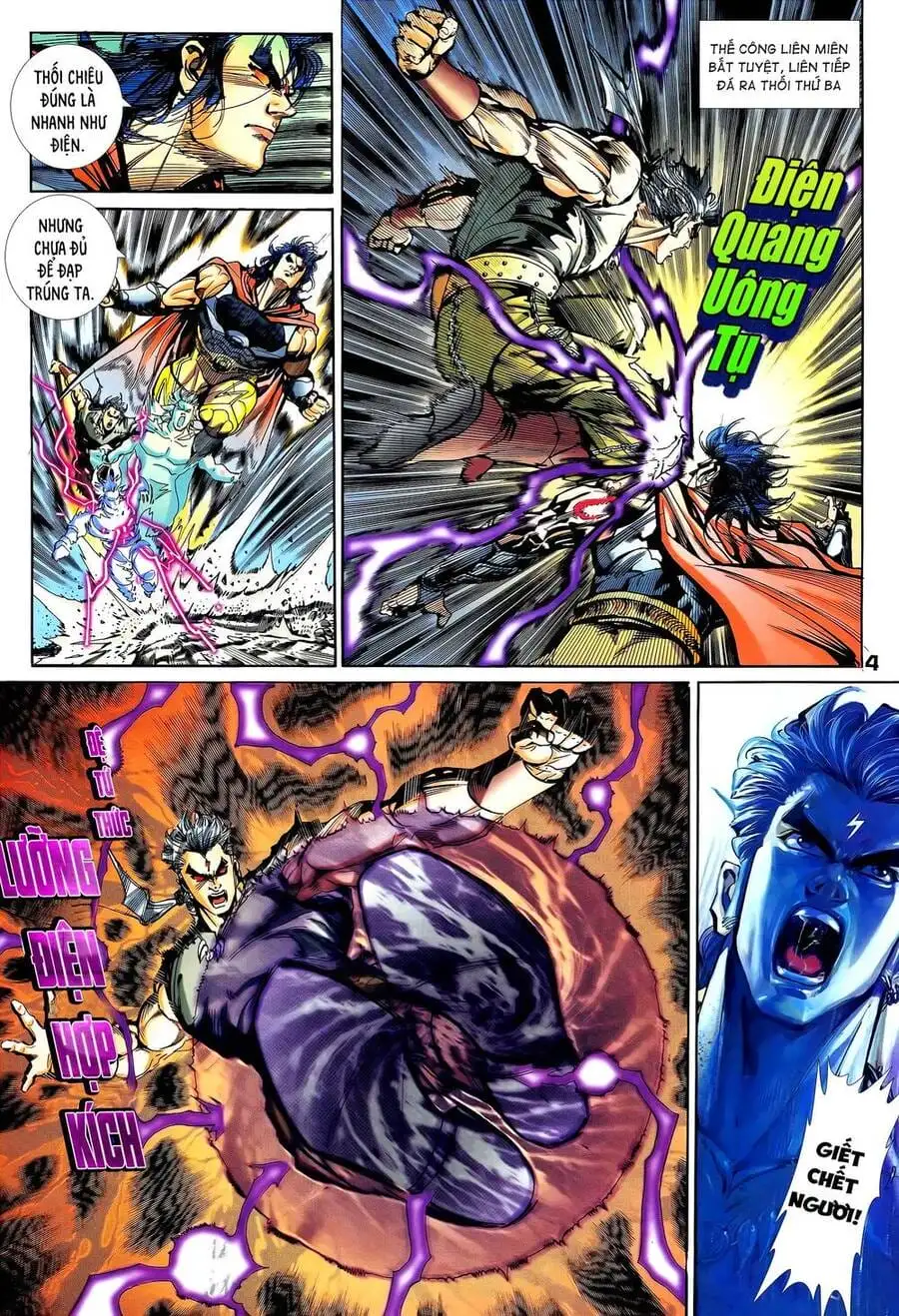 Truyện Tranh Long Hổ 5 Thế trang 8