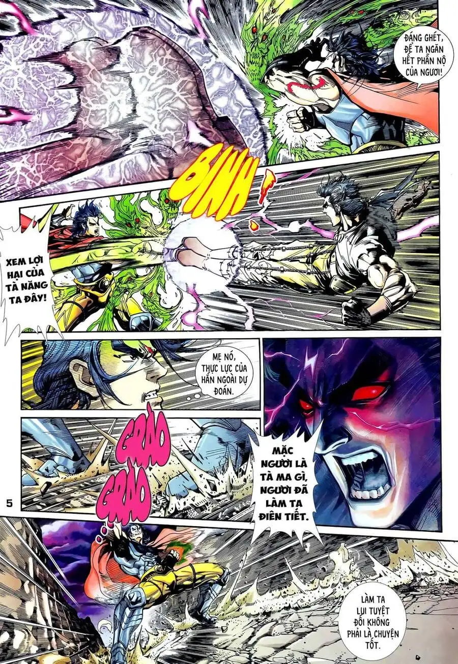 Truyện Tranh Long Hổ 5 Thế trang 8