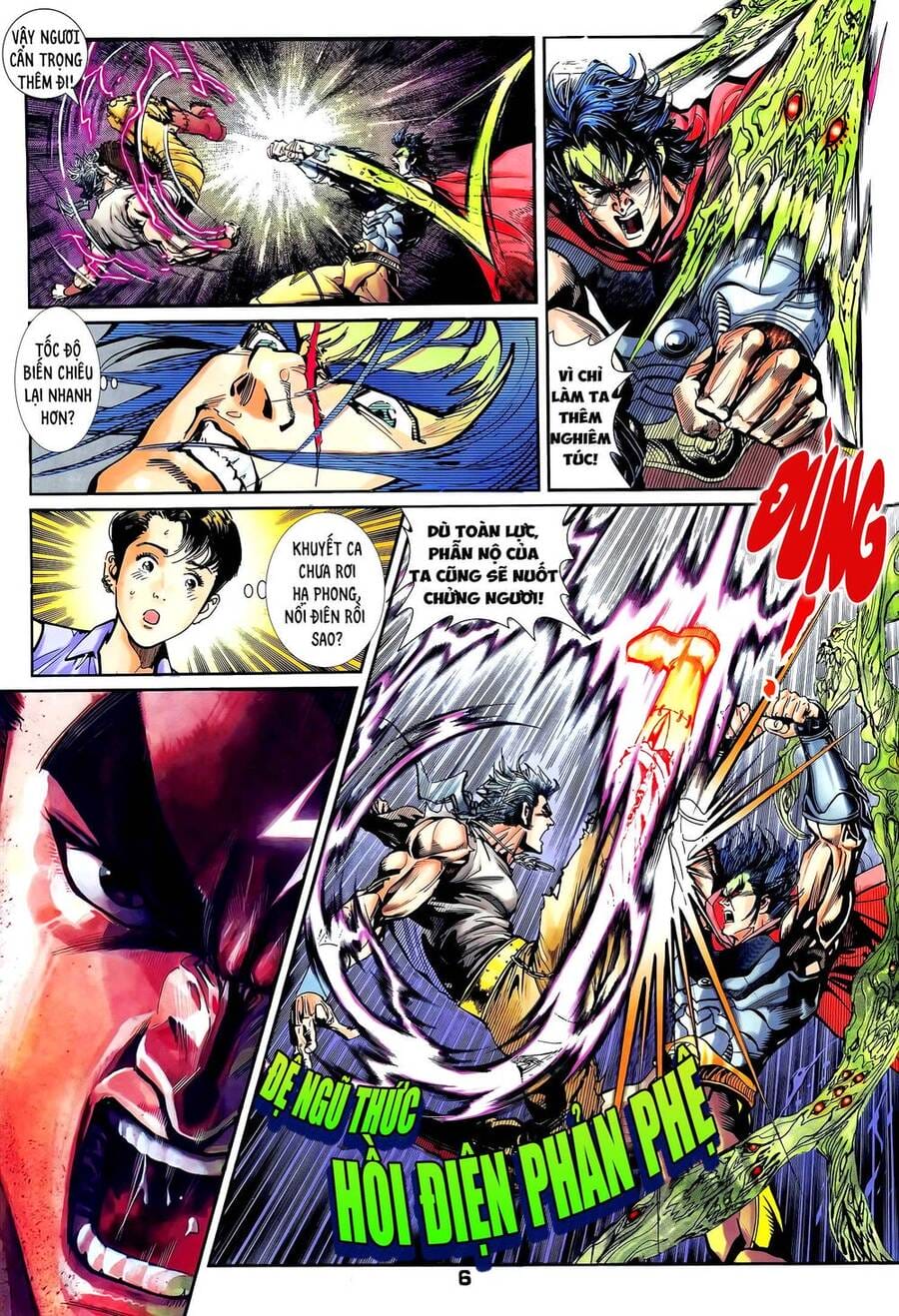 Truyện Tranh Long Hổ 5 Thế trang 8