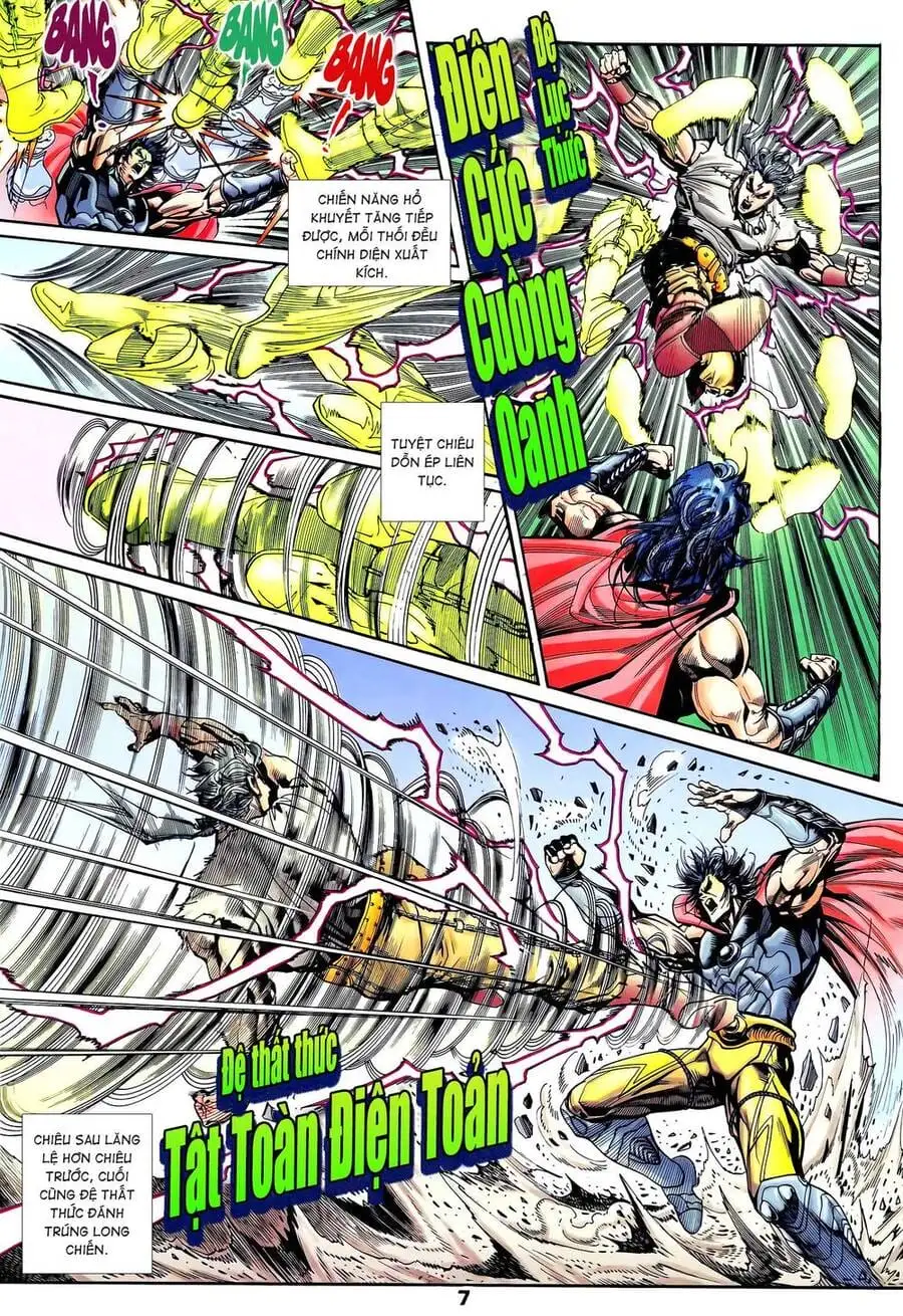 Truyện Tranh Long Hổ 5 Thế trang 8