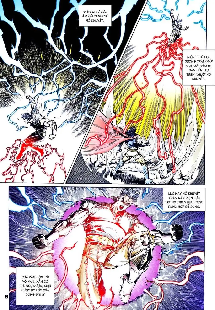 Truyện Tranh Long Hổ 5 Thế trang 8