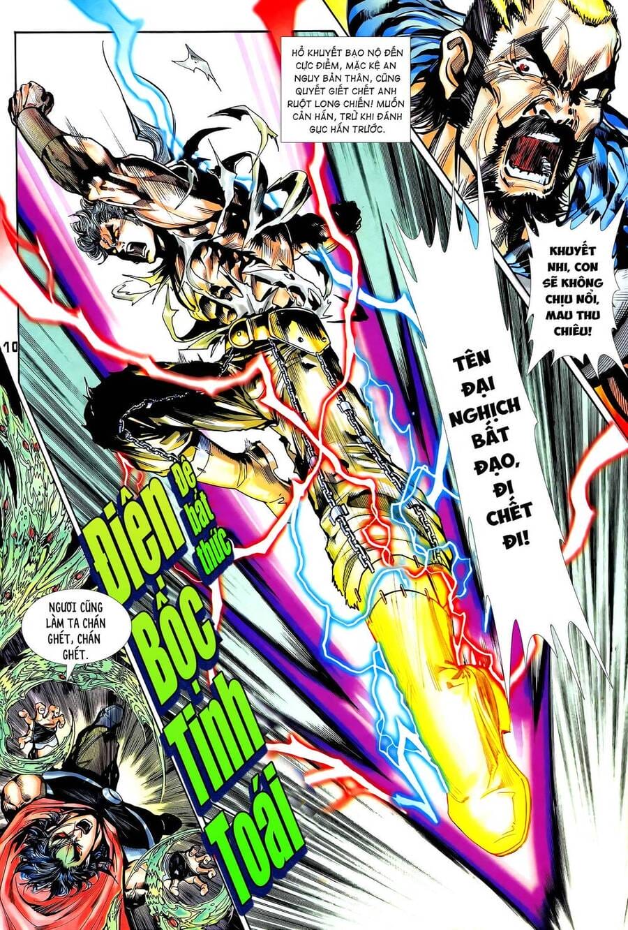 Truyện Tranh Long Hổ 5 Thế trang 8